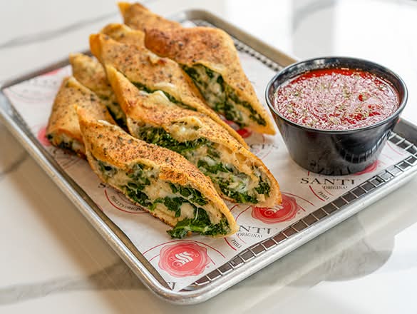 Spinach Stromboli