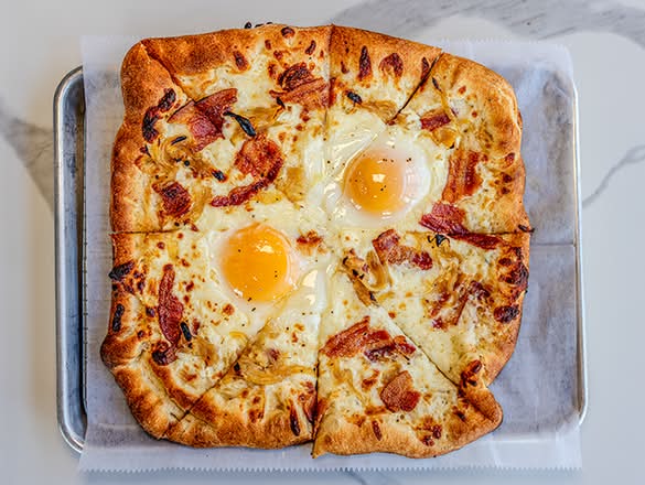 Sunny Egg Flatbread