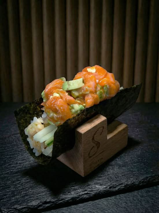 Ora King salmon avocado