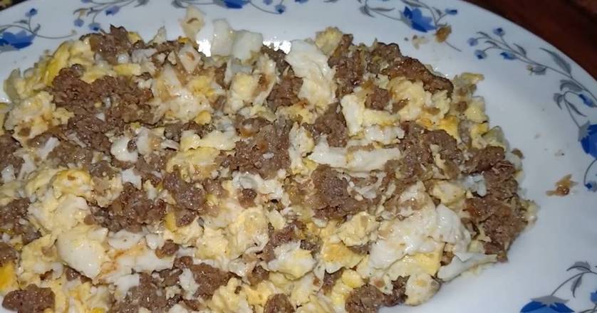 Eggs with Meat
