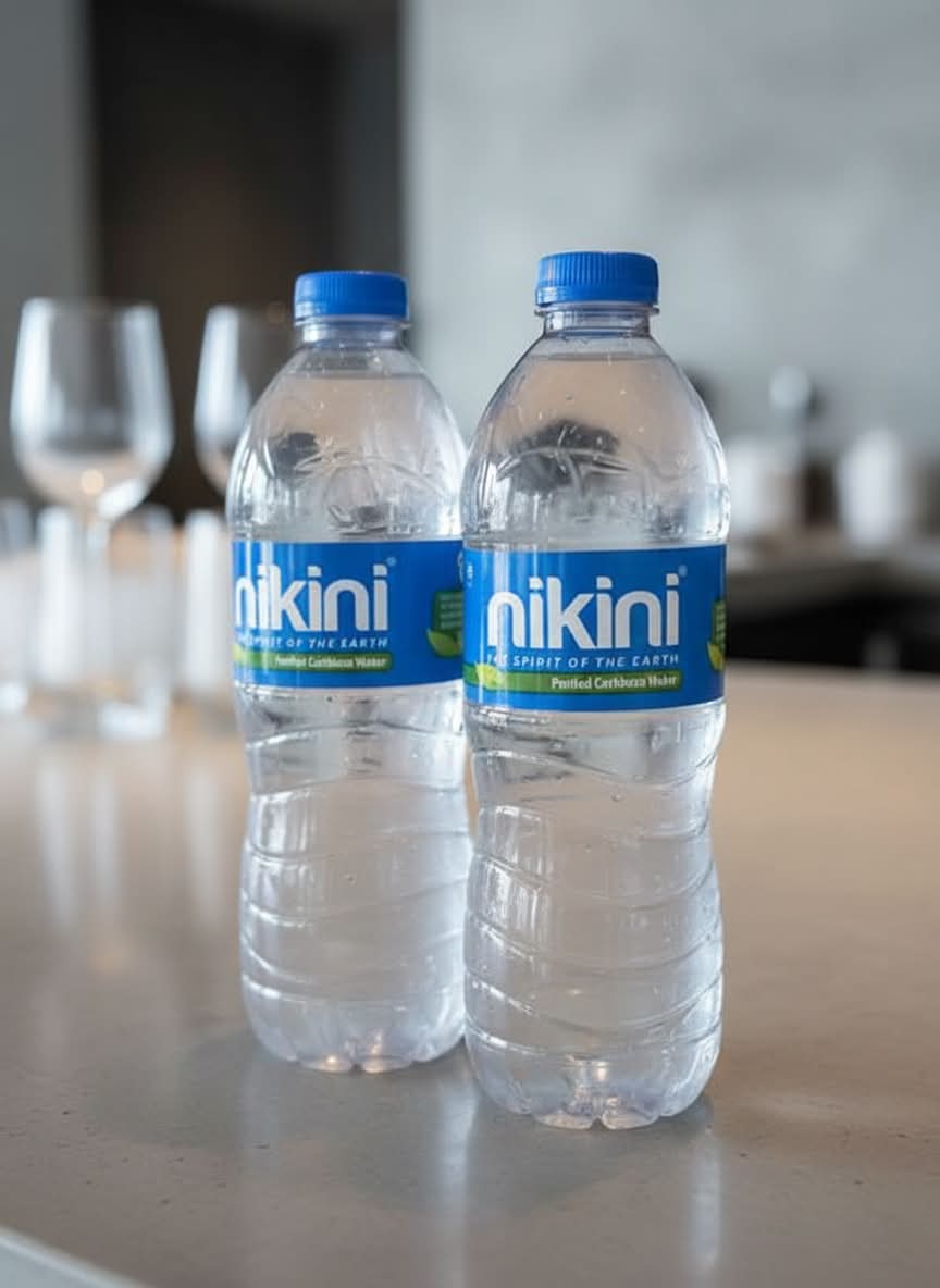 Agua botella