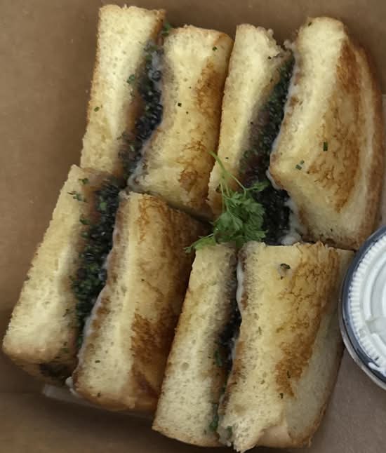 Caviar Grilled Cheese