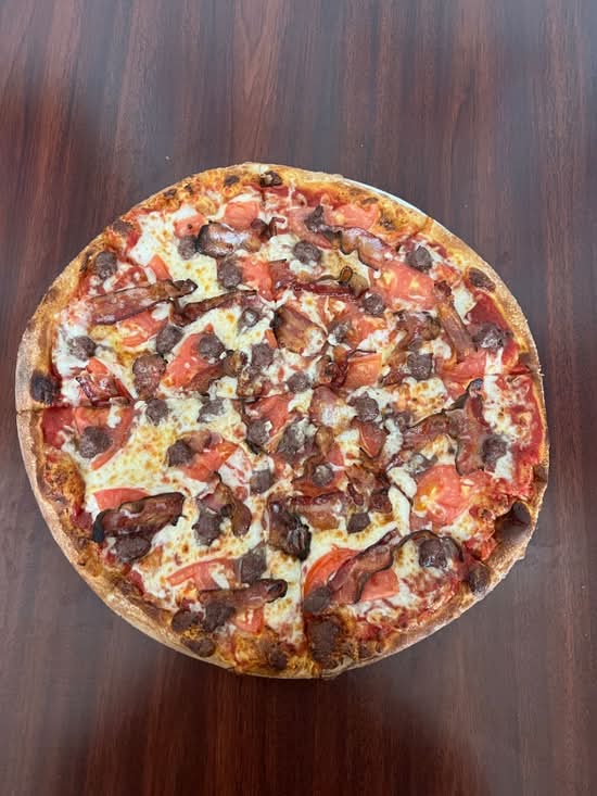 Personal 8" Bacon Cheeseburger