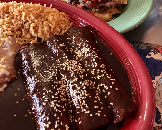 Mole Enchiladas