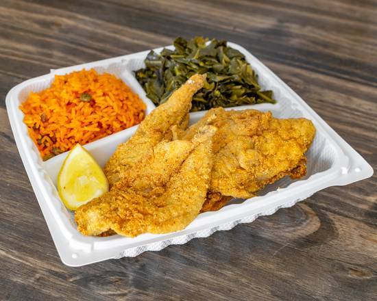 2Pc Fish Special w/2 sides
