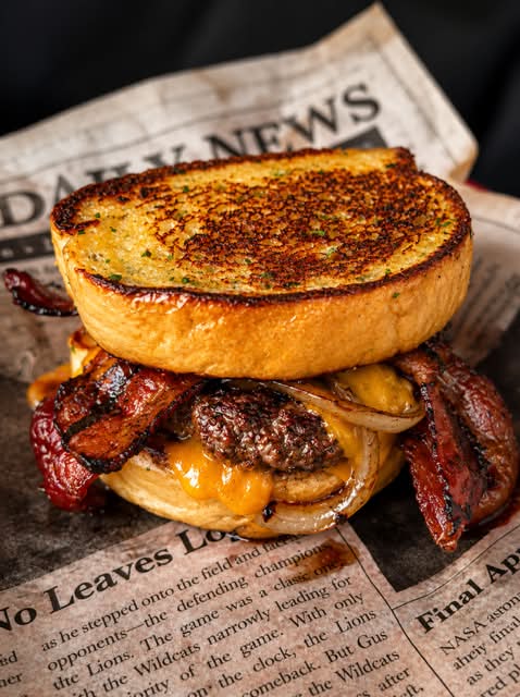 Garlic Issues Burger
