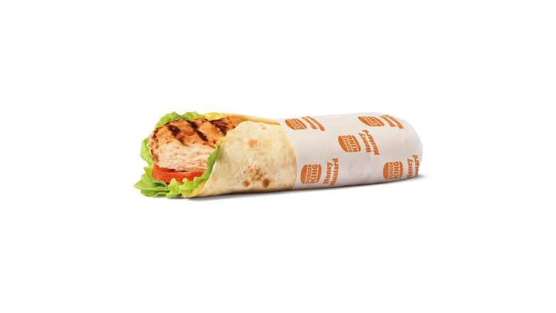 Honey Mustard Flame-Grilled Chicken Wrap