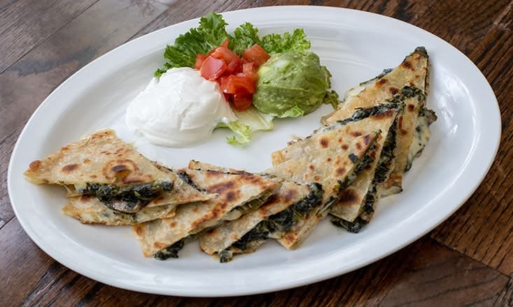 Spinach Quesadilla