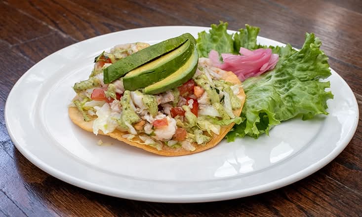 Tostada Ceviche