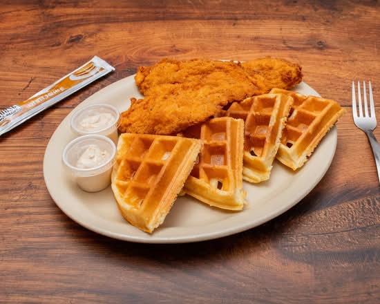 Chicken & Waffles Breakfast