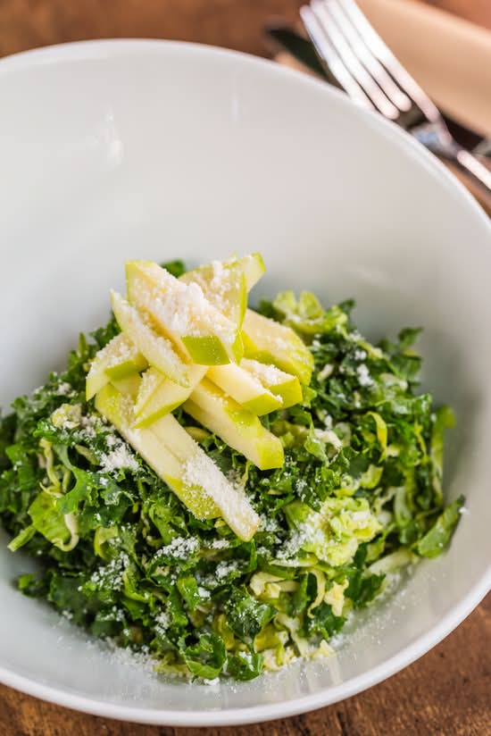 Brussels & Kale Salad
