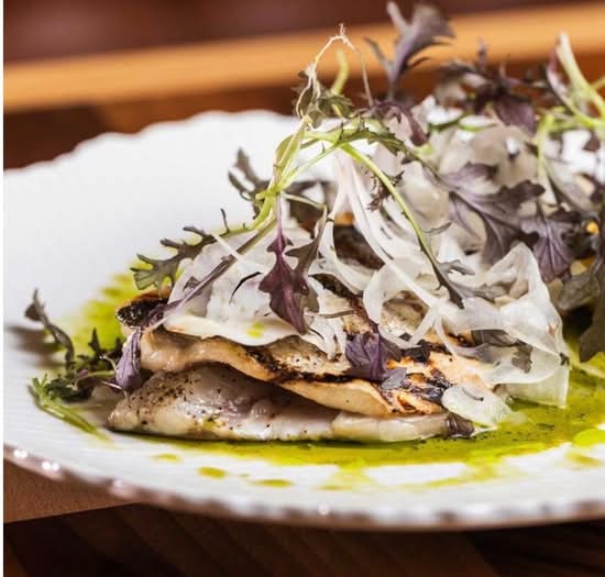 Roasted Branzino