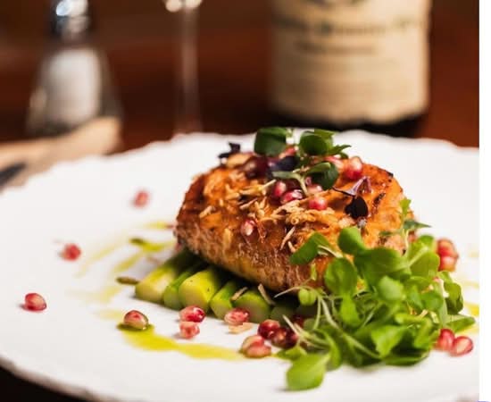 Miso glazed Salmon
