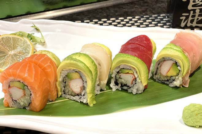 Rainbow Roll (Raw)