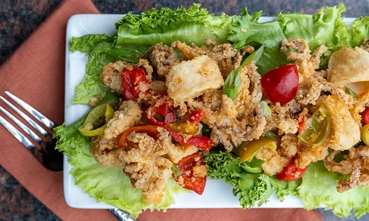 Spicy Fried Calamari