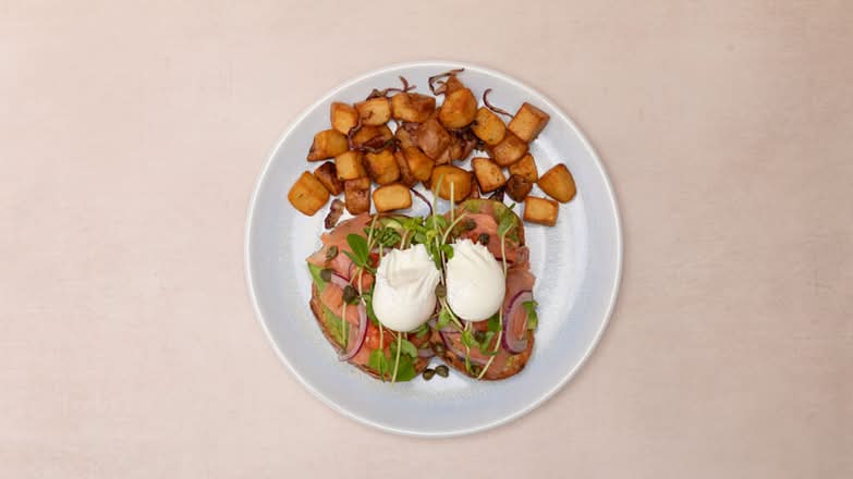 Avocado Lox Toast / Toast à l'avocat et au saumon fumé