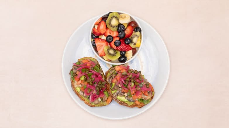 Simply Vegan Toast / Toasts végétaliens simples