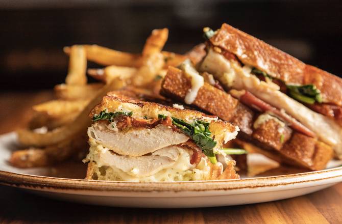 Prosciutto Wrapped Chicken Panini