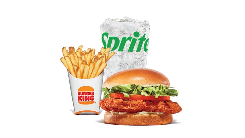 Spicy Crispy Chicken Sandwich Meals
