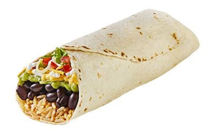 Black Bean 7-Layer Burrito