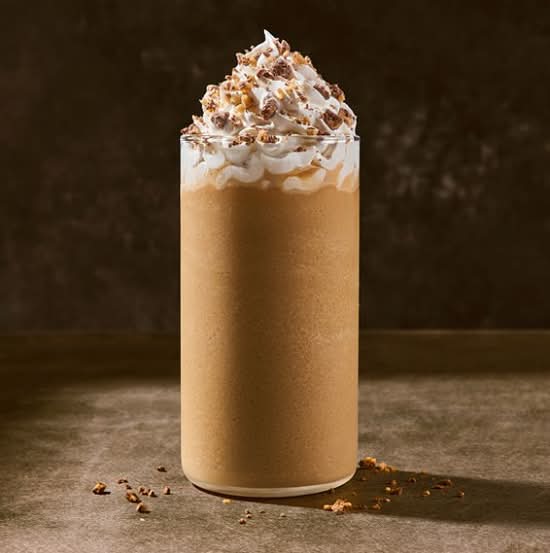 NEW Hazelnut Mocha Frozen Java