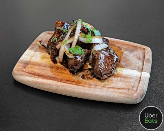 Glazed Steak Tips