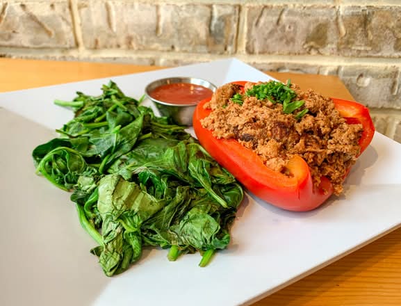 Lean Turkey Stuffed Pepper