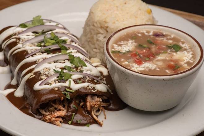 Mole Enchilada (Enchilada de Mole)