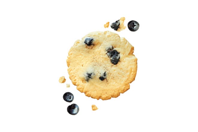 Lemon Blueberry Cookie