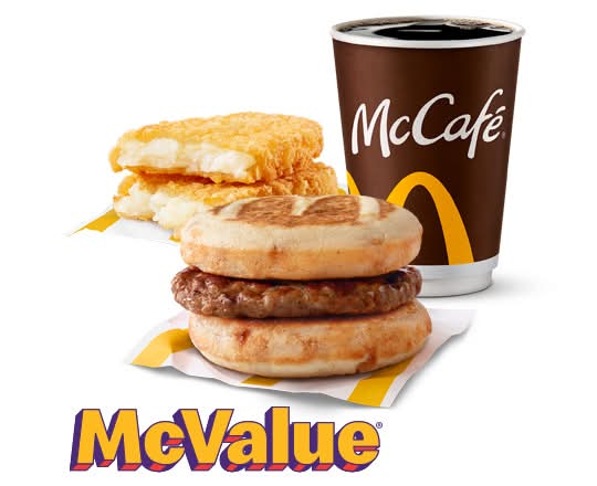 Sausage McGriddles McValue Meal [560.0 Cals]