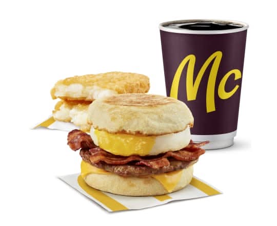 Mighty McMuffin Extra Value Meal [680.0 Cals]