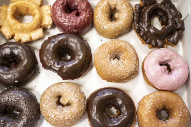 Assorted Dozen Mixed Cake Donuts