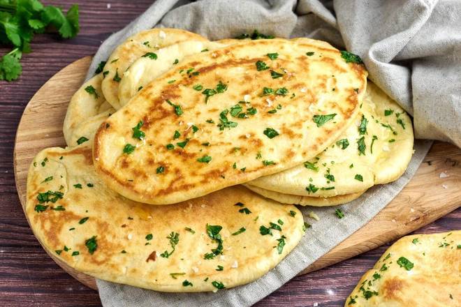 Garlic Naan Bread