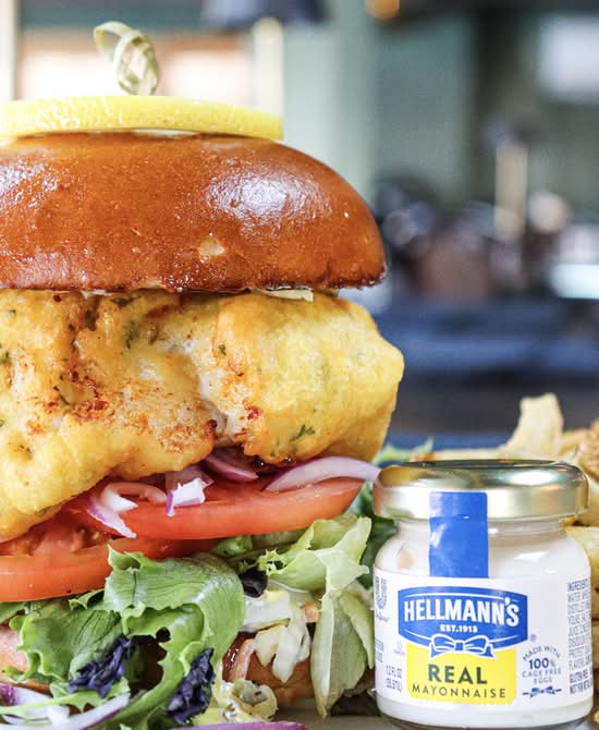 Fried Codfish Sandwich