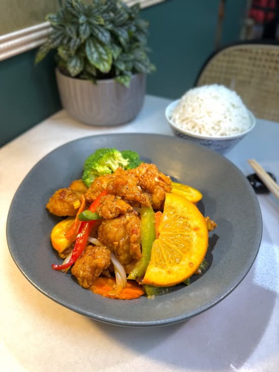 Crispy Oranges Chicken