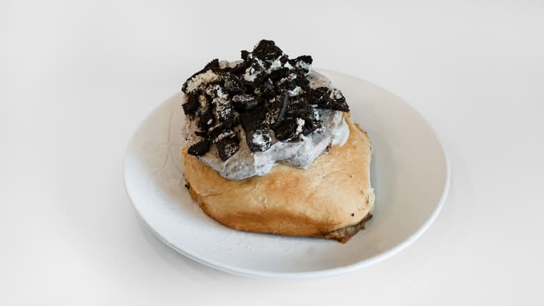 Cookie Cascade Cinnamon Roll