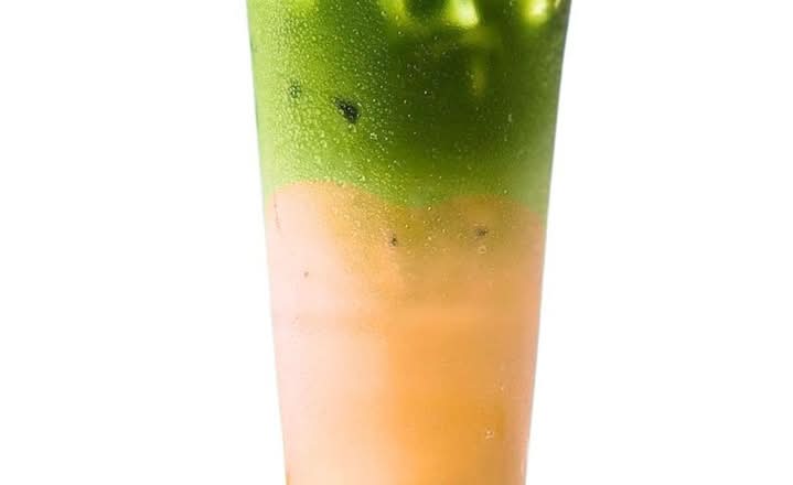 Mango Guava Iced Matcha