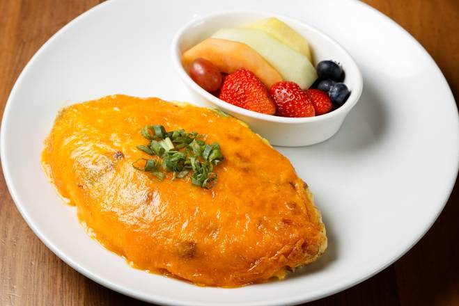Loaded Baked Potato Omelette