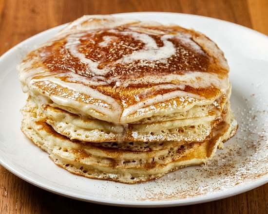 Cinnamon Roll Pancakes