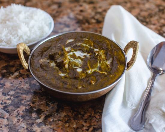 Healing Spinach & Potato Masala Curry