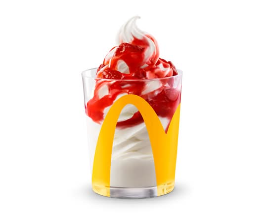 Strawberry Sundae [310.0 Cals]