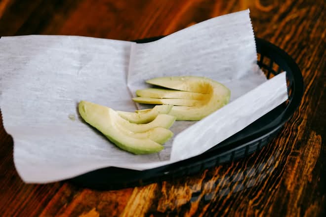 Sliced Fresh Avocado