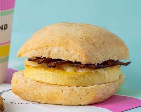 Bacon, Egg & Cheese on Ciabatta