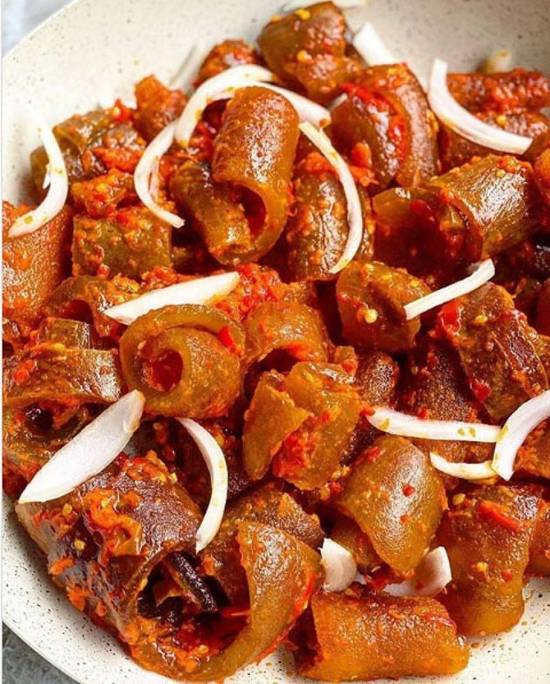 Pepper Ijebu Ponmo