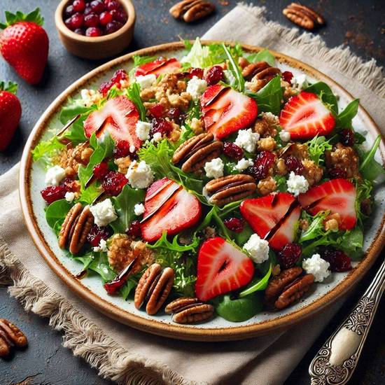 Strawberry Pecan Salad