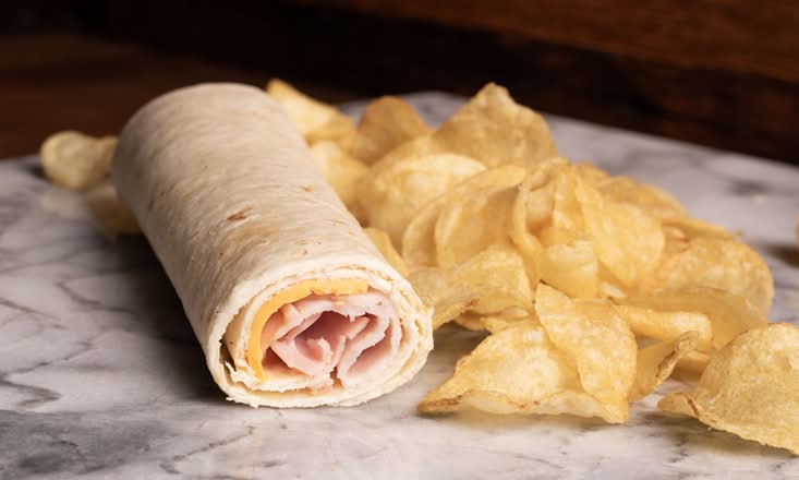 Kid Ham & Cheese Wrap