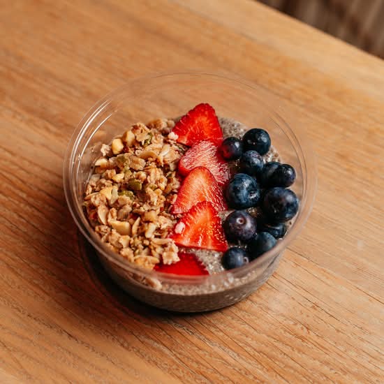 Raspberry Chia Pudding