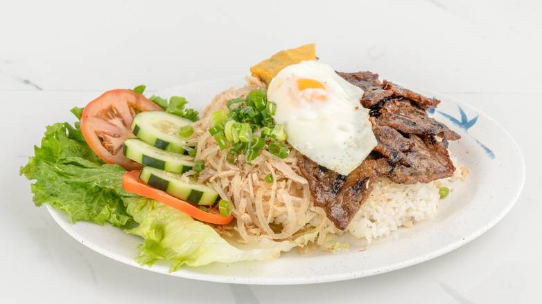 40b. Cơm Bì Chả Trứng (Bò Đặc Biệt)