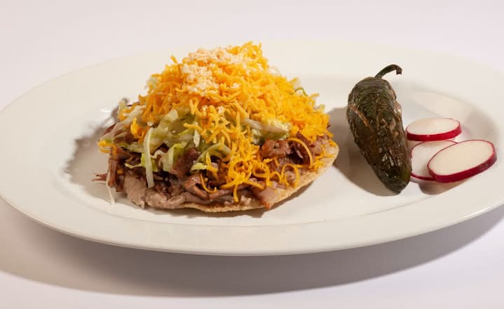 Carnitas Tostada