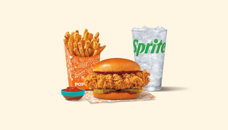 Honey BBQ Chicken Sandwich Combo